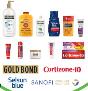 Gold Bond Cortizone-10 Selsun blue Terracycle program